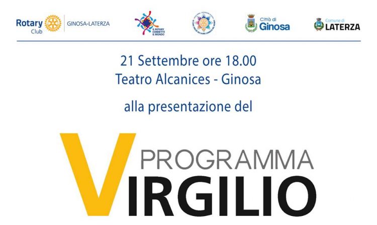 Presentazione Programma Virgilio – Rotary Ginosa Laterza